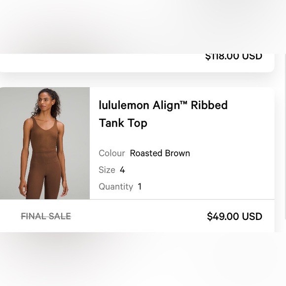 Lululemon Align in roasted brown - Picture 2 of 4
